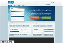 Sites similar to minutesofmeeting.net