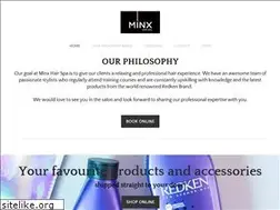 Sites similar to minxhairspa.co.nz