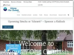 Sites similar to minyanohrchadash.org