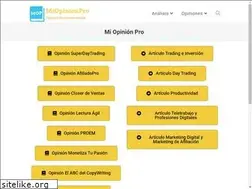 Sites similar to miopinionpro.com