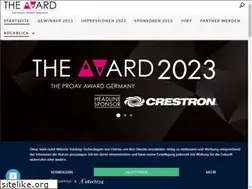 Sites similar to mipa-award.de