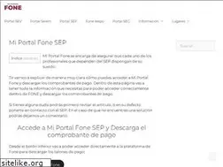Sites similar to miportalfonesep.com.mx