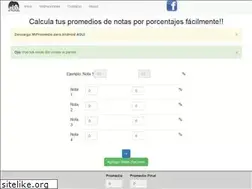 Sites similar to mipromedio.cl
