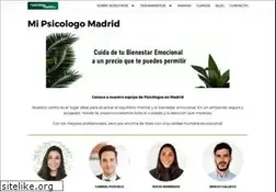 Sites similar to mipsicologomadrid.es