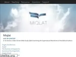 Sites similar to miqlat.org