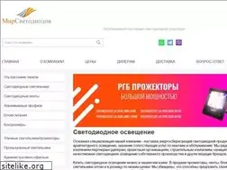 Sites similar to mir-svetodiodov.ru