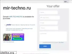 Sites similar to mir-techno.ru
