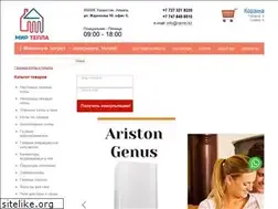 Sites similar to mir-tepla.kz