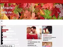Sites similar to miracle-lady.ru