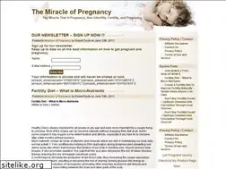 Sites similar to miracle-pregnancy.com
