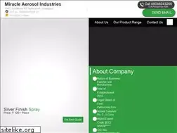 Sites similar to miracleaerosol.com