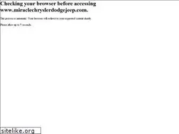 Sites similar to miraclechryslerdodgejeep.com