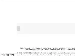 Sites similar to miraclefruitfarm.com