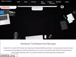 Sites similar to miraclehuntservices.com
