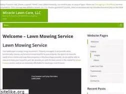 Sites similar to miraclelawncare.com