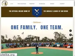 Sites similar to miracleleagueofsandiego.org