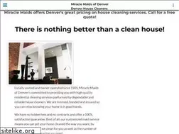 Sites similar to miraclemaidsofdenver.com