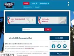 Sites similar to miraclemiledemocrats.org