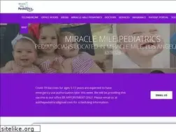 Sites similar to miraclemilepediatrics.com