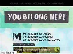 Sites similar to miracleplacechurch.org