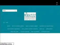 Sites similar to miraclesconsignmentshop.com