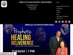 Sites similar to miraclesdohappenministries.com