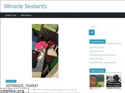 Sites similar to miraclesealants.com.au