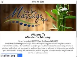 Sites similar to miraclesinmassage.com