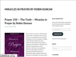 Sites similar to miraclesinprayer.wordpress.com