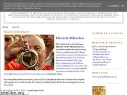 Sites similar to miraclesofthechurch.com