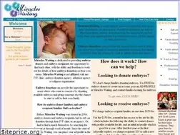 Sites similar to miracleswaiting.org