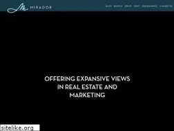 Sites similar to miradorrealestate.com