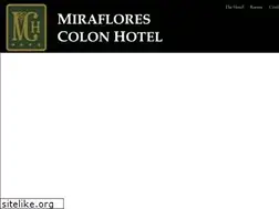 Sites similar to miraflorescolonhotel.com