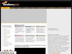 Sites similar to mirafloresperu.com