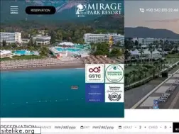 Sites similar to mirageparkresort.com.tr
