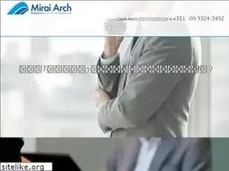 Sites similar to miraiarch.jp