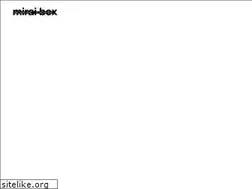 Sites similar to miraibox.jp