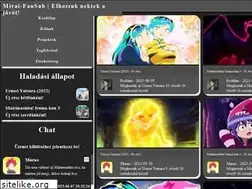 Sites similar to miraifansub.hu