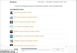 Sites similar to miraikyun.com