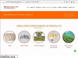 Sites similar to mirajpipes.com