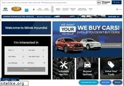 Sites similar to mirakhyundai.com