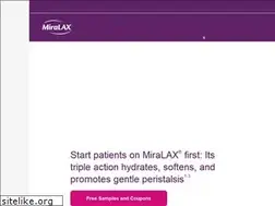 Sites similar to miralaxhcp.com
