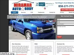 Sites similar to miramarautobody.com