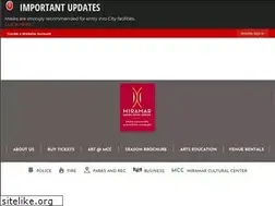 Sites similar to miramarculturalcenter.org