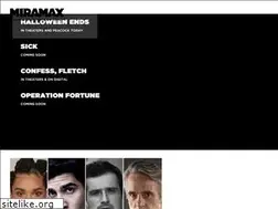 Sites similar to miramax.com