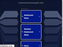 Sites similar to miranchomexicangrill.com