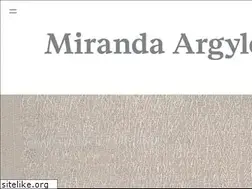 Sites similar to mirandaargyle.com