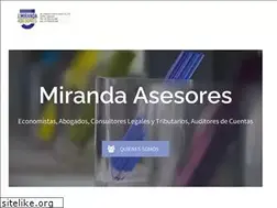 Sites similar to mirandaasesores.es