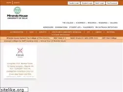 Sites similar to mirandahouse.ac.in