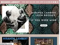 Sites similar to mirandalambert.com